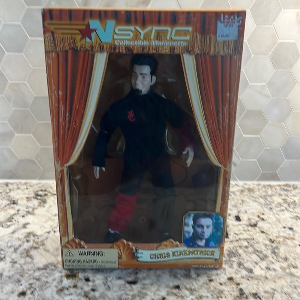 NSYNC Chris Kirkpatrick collectible Marionette
